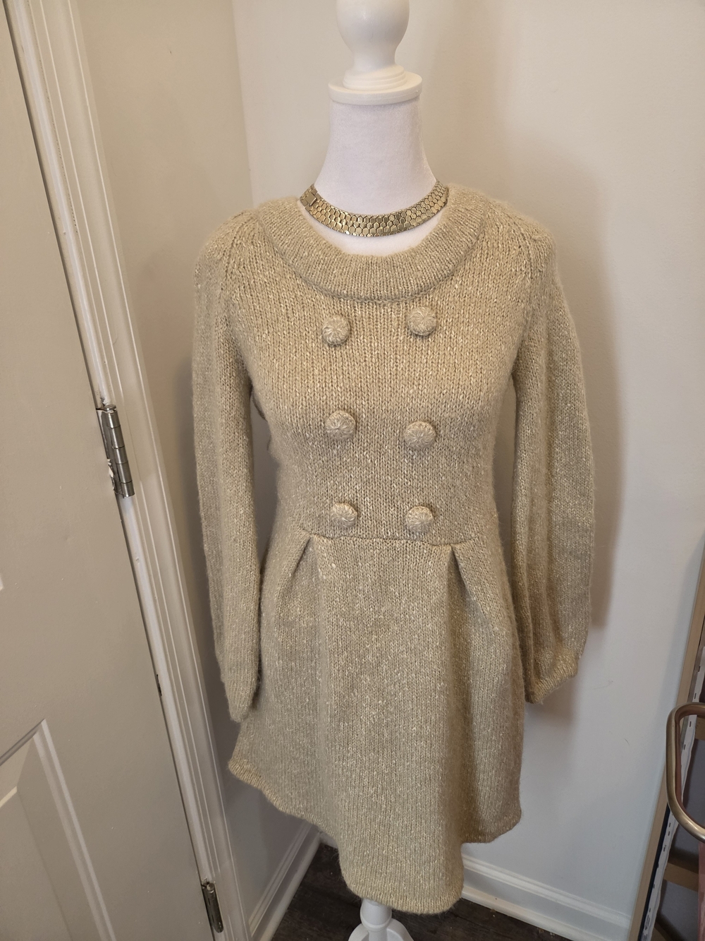 LIKE LOVE JUNIORS NOVELTY KNIT SHORT DRESS